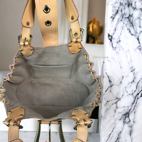 Louis Vuitton Black Murakami Theda bag - Picture 4 of 9